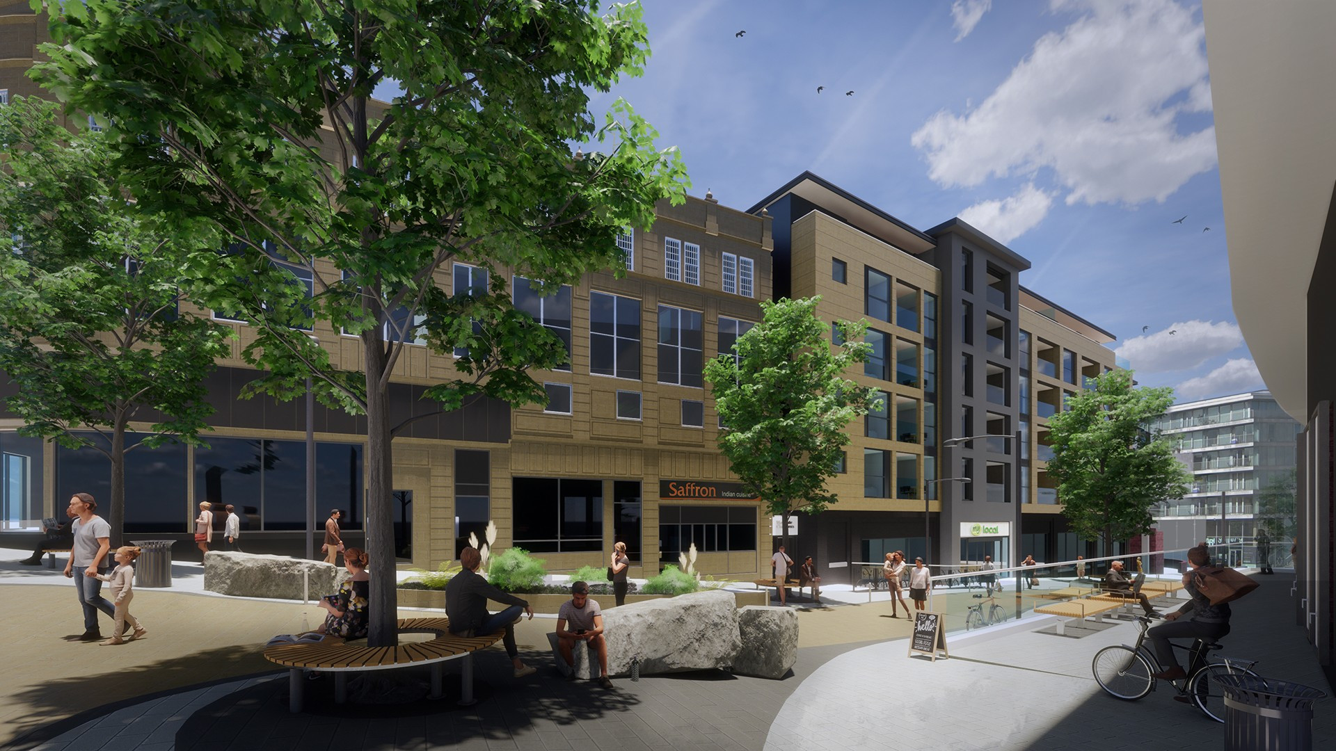 Architectural services by Self for a major development at Westgate Chambers in Rotherham