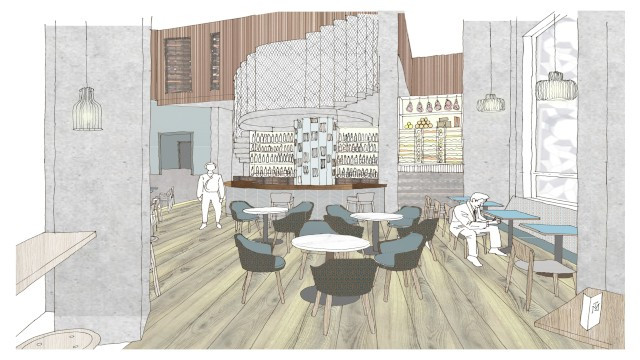 Self have been appointed as designer of a market table new store in London