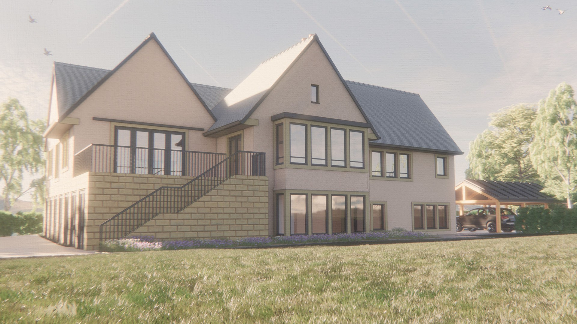 Grange Cottage in Berkshire designed by Self Architects